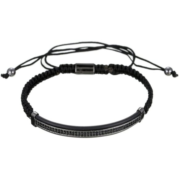 Elegant Adjustable Cuff Bracelet with Copper Beads & Velvety Pouch - Gift Ready - Picture 5 of 6